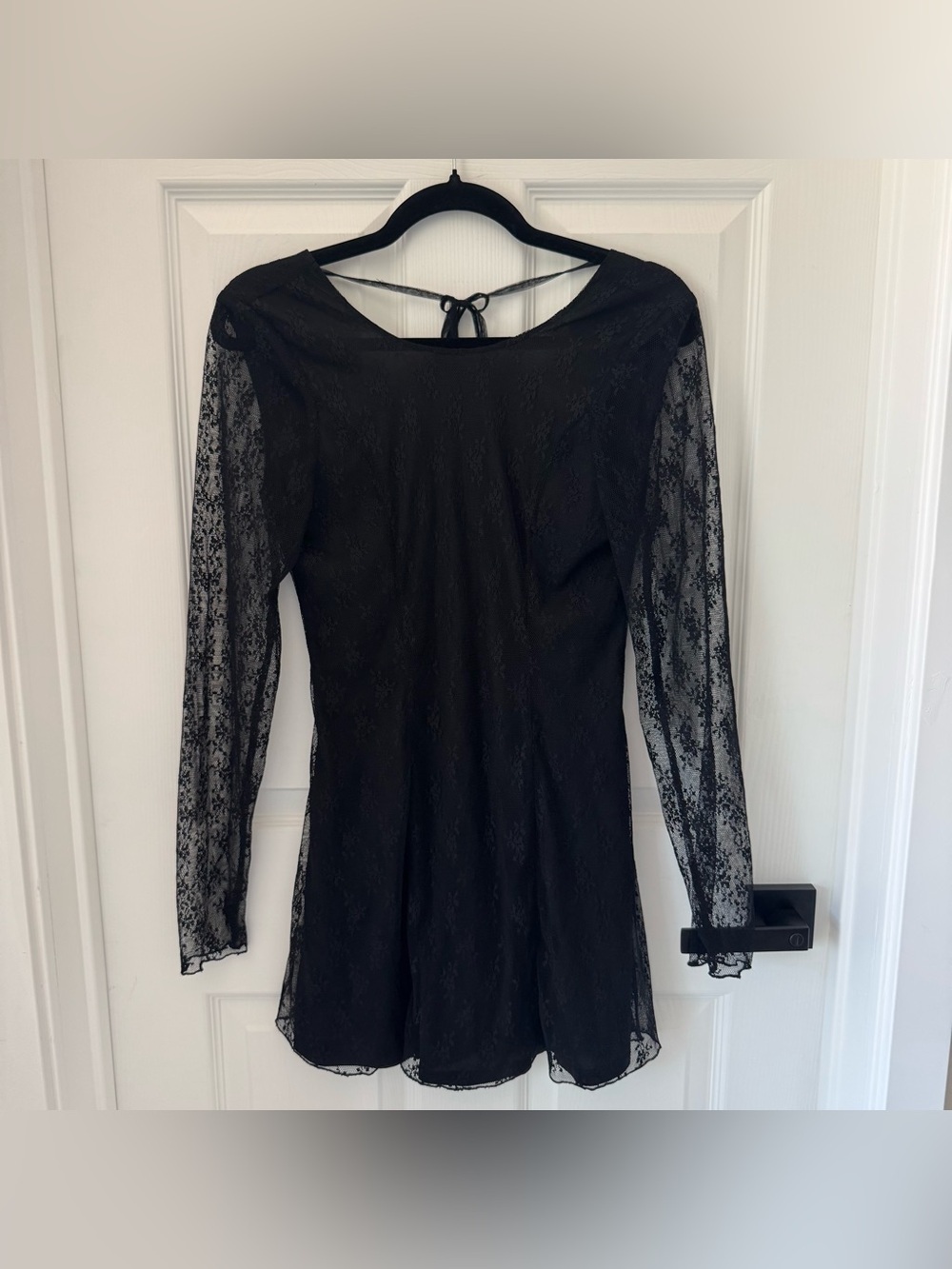 Saltwater Luxe NWT Addi Mini Dress Black Lace
